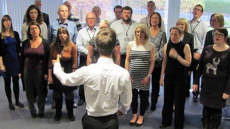 Halle corporate choir