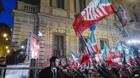 Berlusconi in Rome, 27 Nov