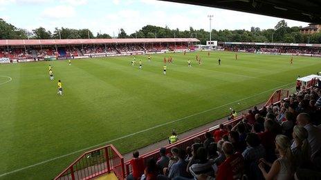 Crawley Town's Checkatrade.com Stadium