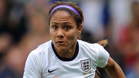 England and Arsenal right-back Alex Scott