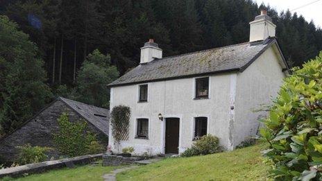 Mark Bridger's cottage