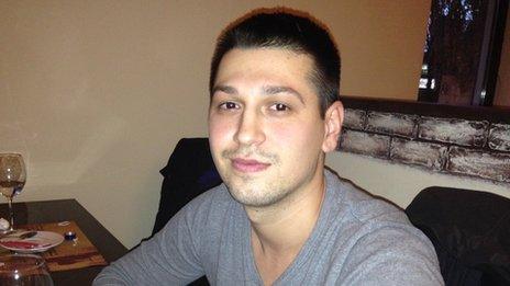 Cosmin, 24, plans to move to his aunt's house in Bristol