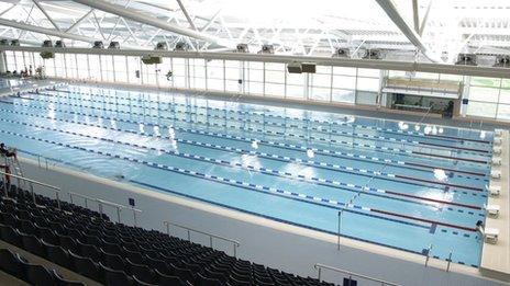 The Wales National Pool in Swansea