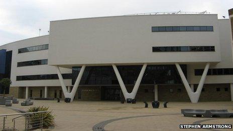 University of Huddersfield Creative Arts building