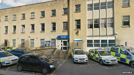 Manvers Street police station in Bath