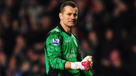 Goalkeeper Shay Given