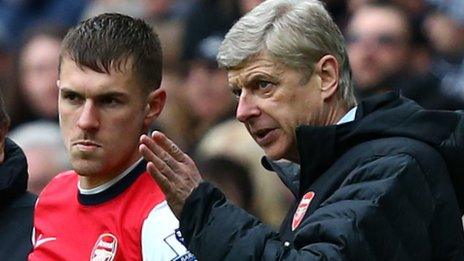 Aaron Ramsey, Arsene Wenger