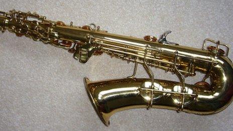 Alto saxophone (pic: Tom Oates)