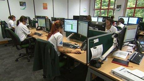 Devon's NHS 111 call centre