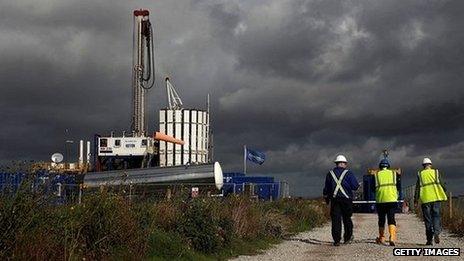 Cuadrilla shale fracking facility