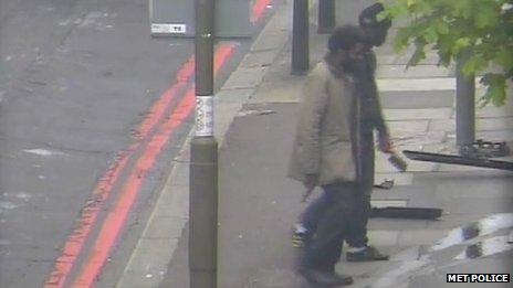 The men walk back to the footpath at Artillery Place