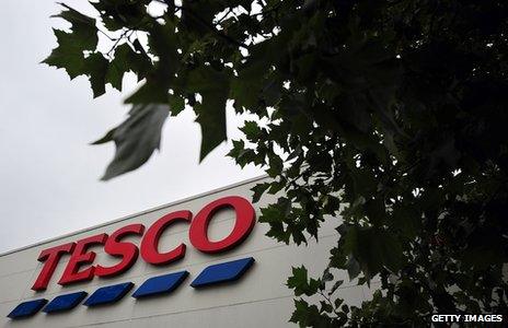 Tesco store in London