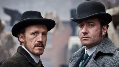 Jerome Flynn (l) and Matthew Mcfadyen in Ripper Street