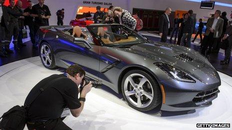 Corvette Stingray Cabriolet at Geneva Motor Show