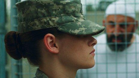 Kristen Stewart in Camp X-Ray