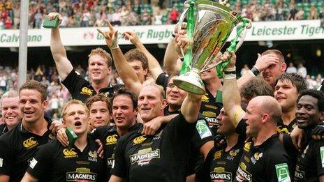 London Wasps win the Heineken Cup in 2007