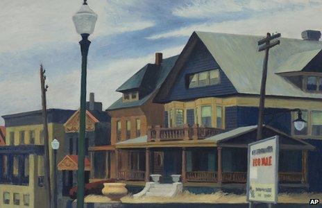 East Wind Over Weehawken by Edward Hopper