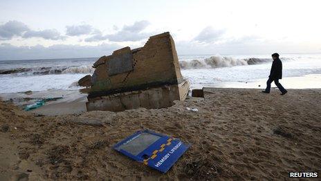 A lifeboat station at East Runton