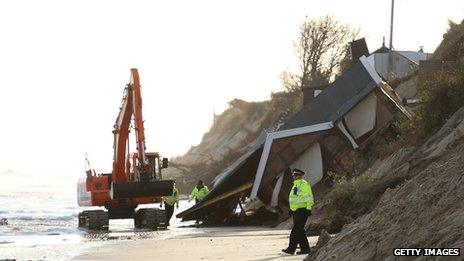 Police in Hemsby