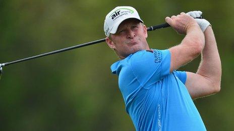 Welsh golfer Jamie Donaldson