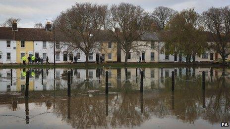 Floods in Faversham, Kent