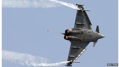 EADS is the biggest shareholder in the Eurofighter