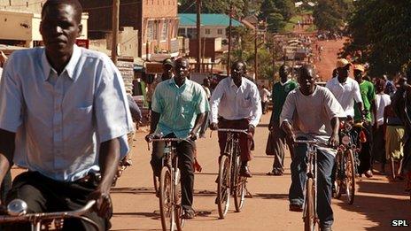 Uganda street scene