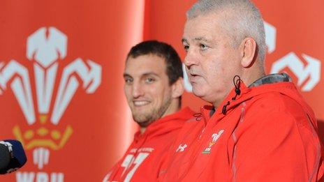 Sam Warburton and Warren Gatland