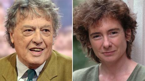 Sir Tom Stoppard and Jeanette Winterson