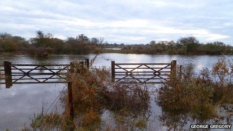 Flooding at Gibraltar Point