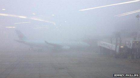 Fog at Heathrow