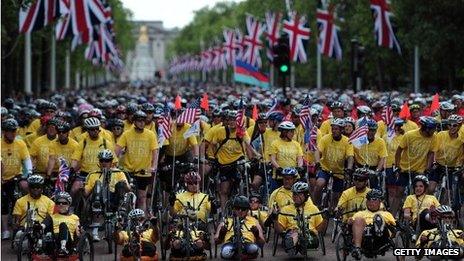 Help for Heroes bike ride