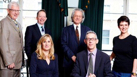 The Man Booker Prize judging panel for 2014