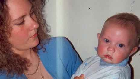 Nicola Payne and her six-month-old baby