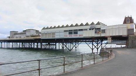 Colwyn Bay pier