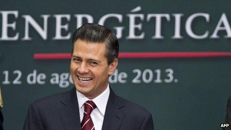 Pena Nieto presents the bill in August 2013