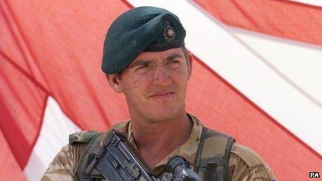 Royal Marine Sergeant Alexander Wayne Blackman