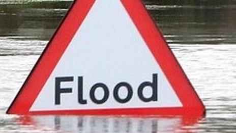 Flood sign (generic)