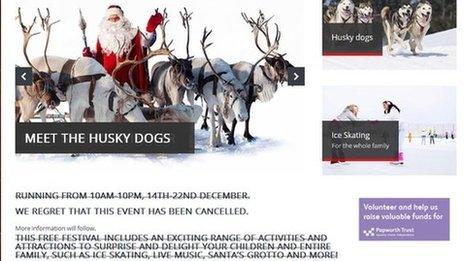 Winter Wonderland website