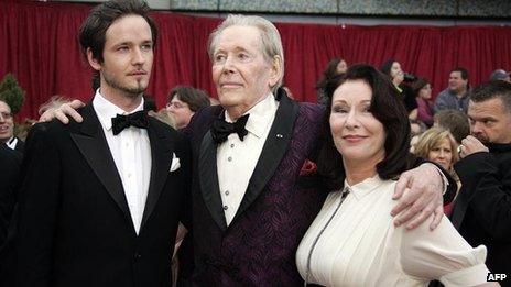 Lorcan O'Toole, Peter O'Toole, Kate O'Toole in 2007