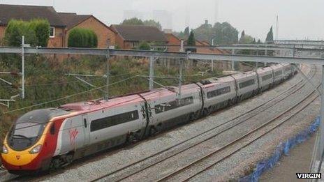 A Virgin pendolino