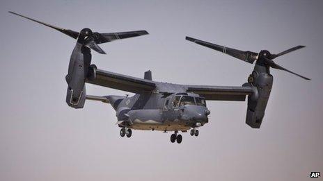 US Bell Boeing V-22 Osprey, 17 June 2013