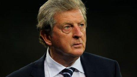 England manager Roy Hodgson