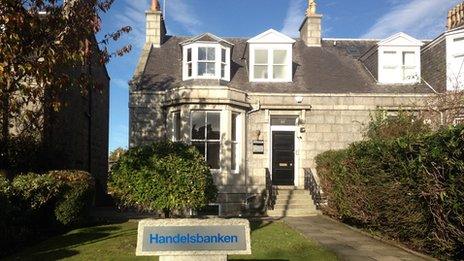 Handelsbanken's Aberdeen branch