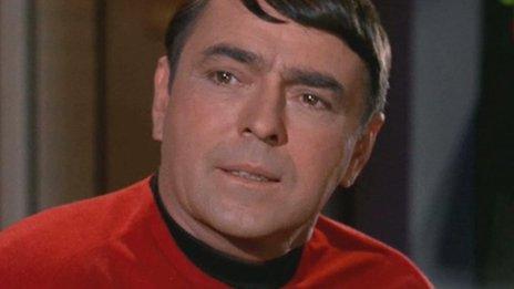 James Doohan in Star Trek