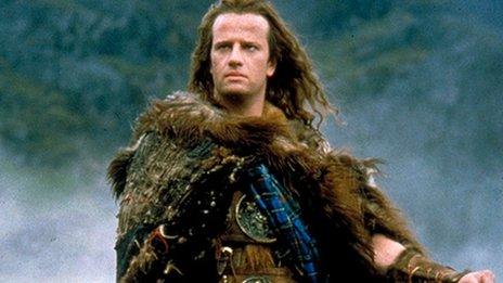 Christopher Lambert in Highlander