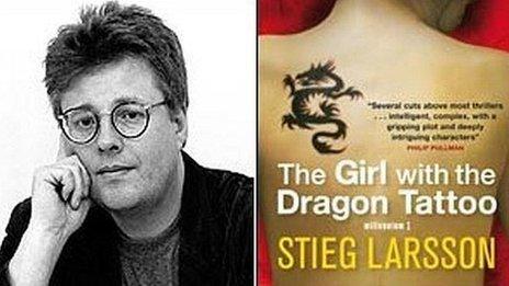 The Girl with the Dragon Tattoo book and author Stieg Larsson