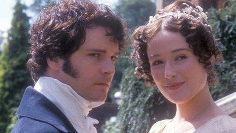 Colin Firth and Jennifer Ehle in Pride and Prejudice (1995)