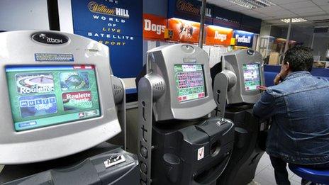 Fixed odds betting terminals in William Hill