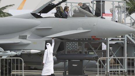 Typhoon at Dubai Air Show